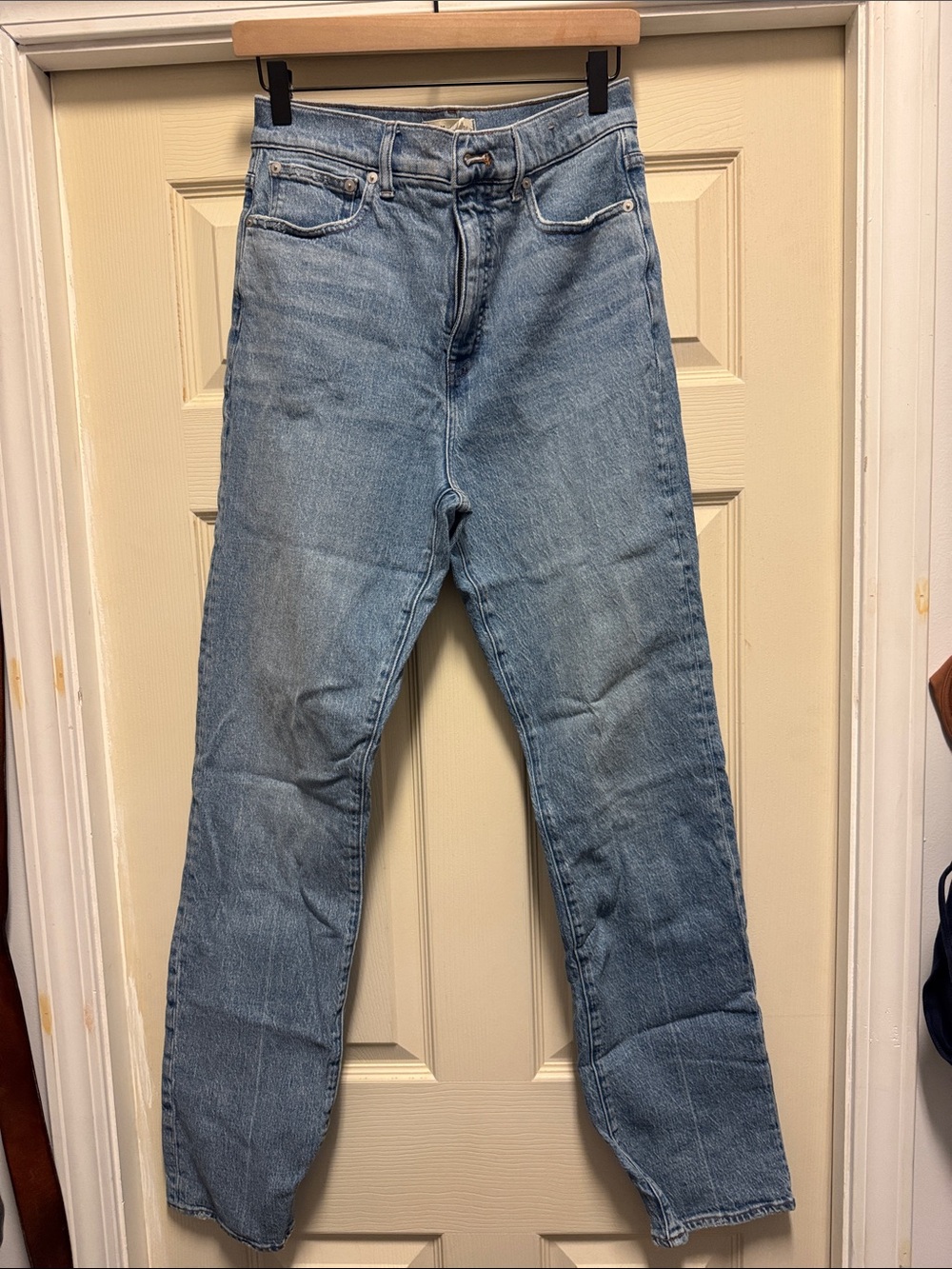 Madewell Light Blue Straight-Leg Jeans-28T